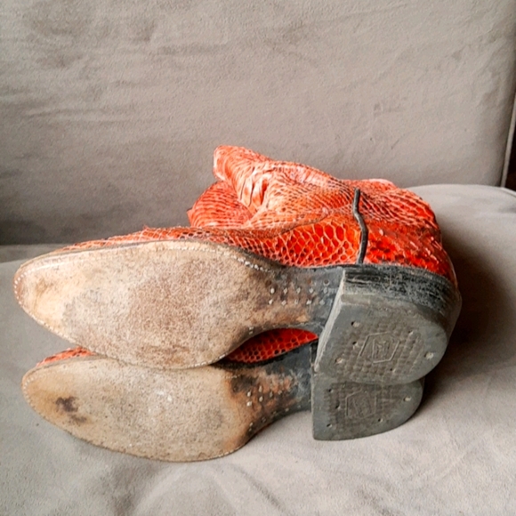 Tony Lama python boots - Picture 4 of 6